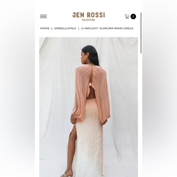 Jen’s Pirate Booty XS boho slowly silk maxi dress - Picture 4 of 7